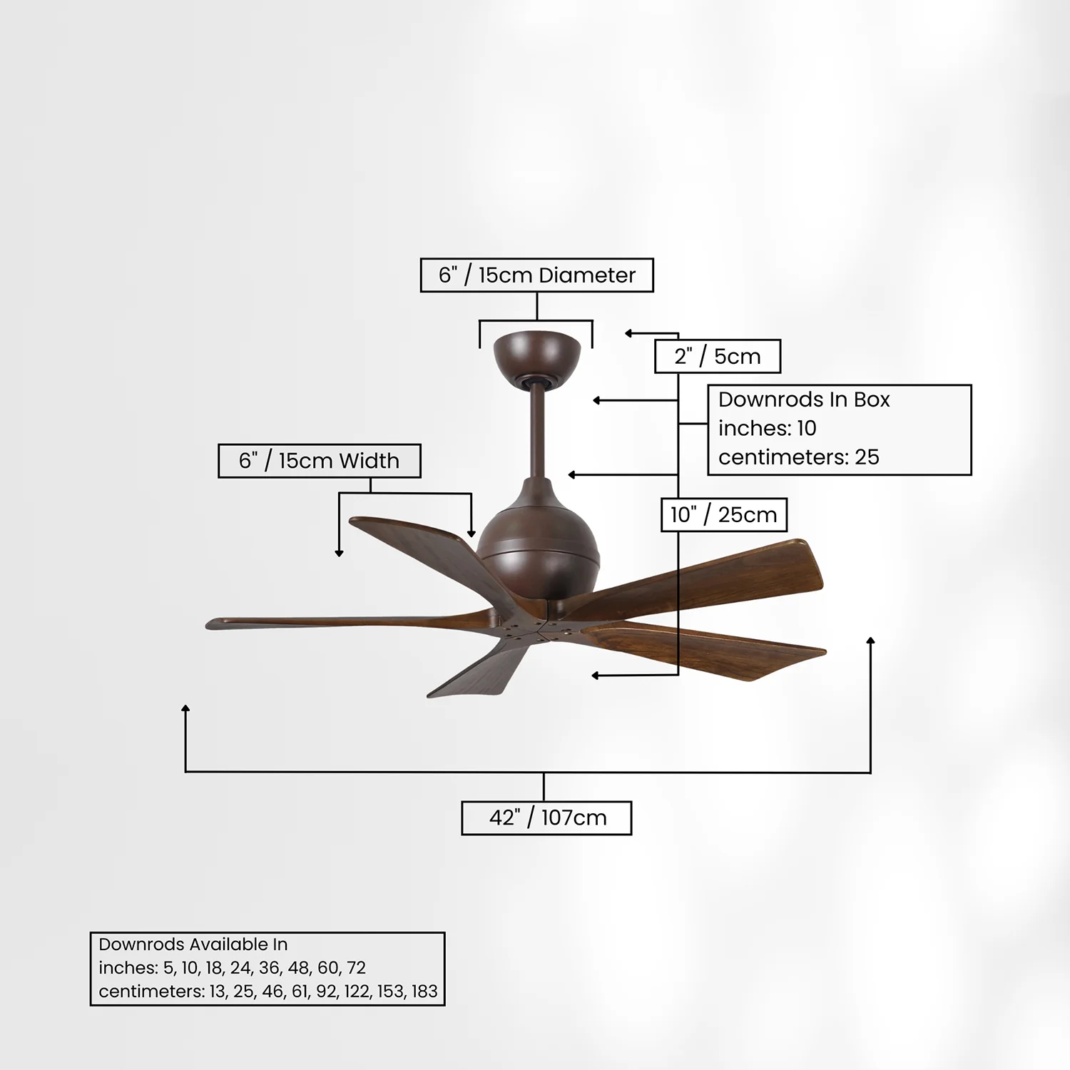 Irene 5 Ceiling Fan - Image 105