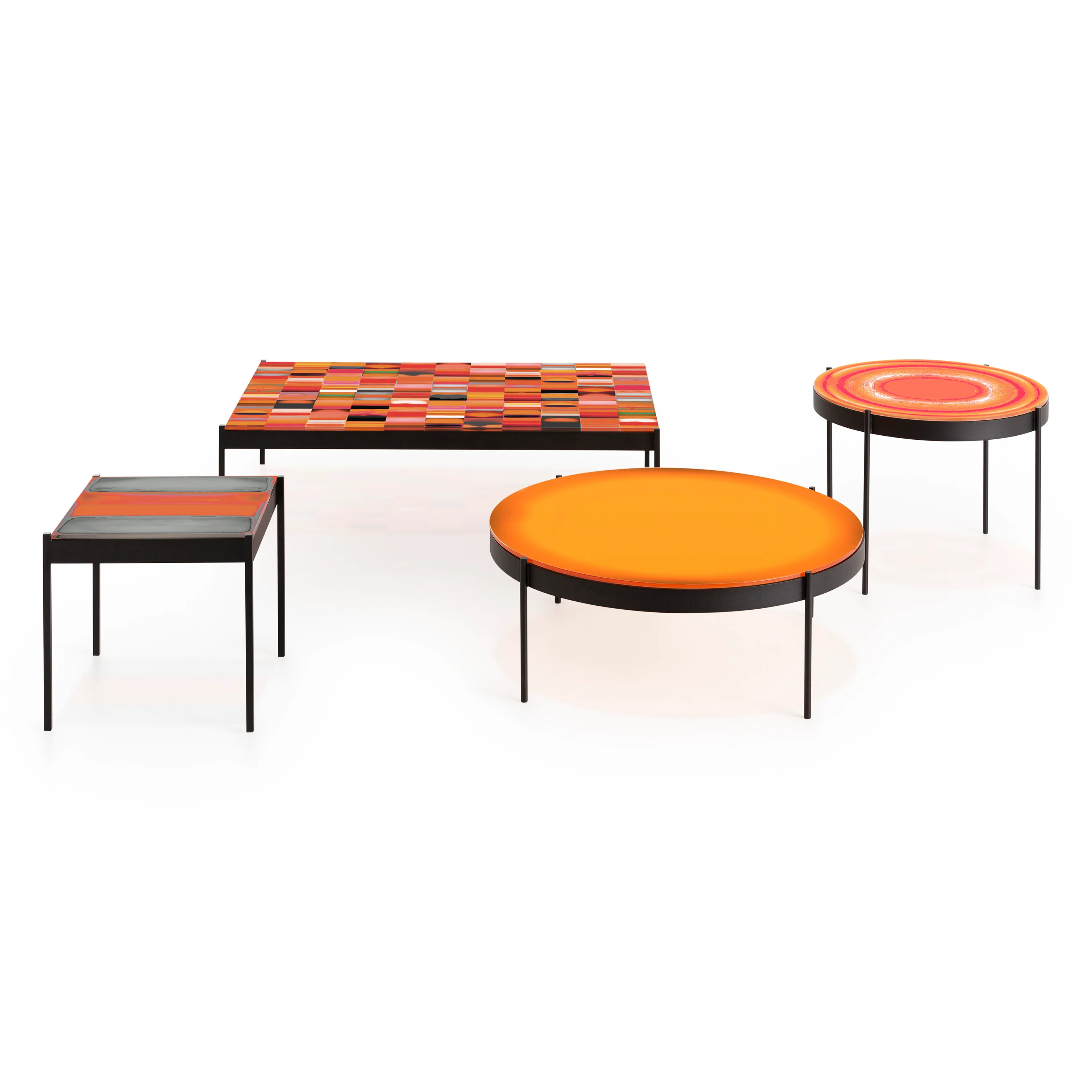 Iris Outdoor Square Coffee Table - Image 7