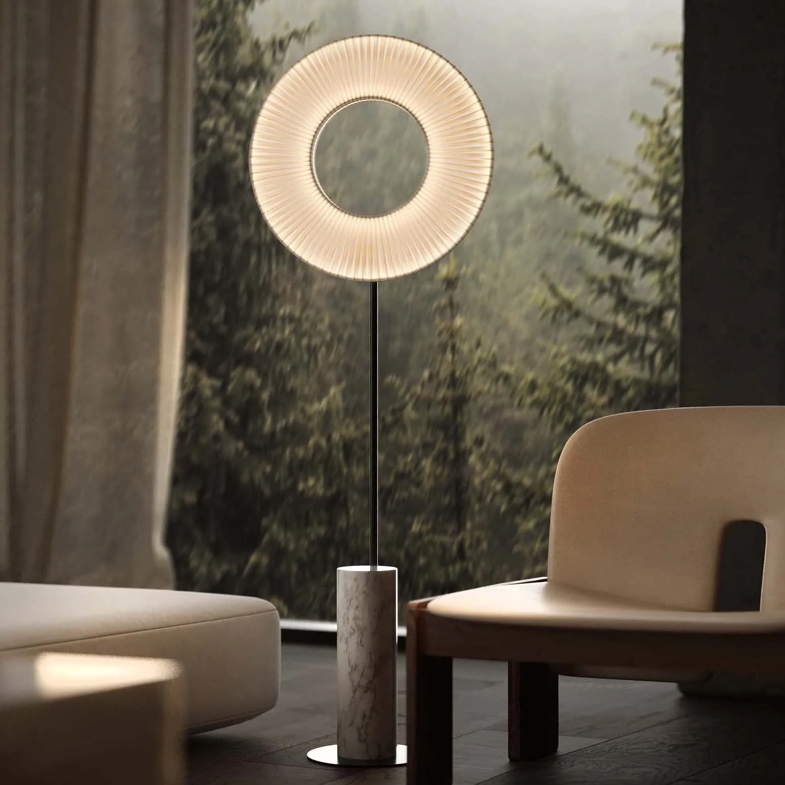 Iris Totem LED Floor Lamp - Image 12