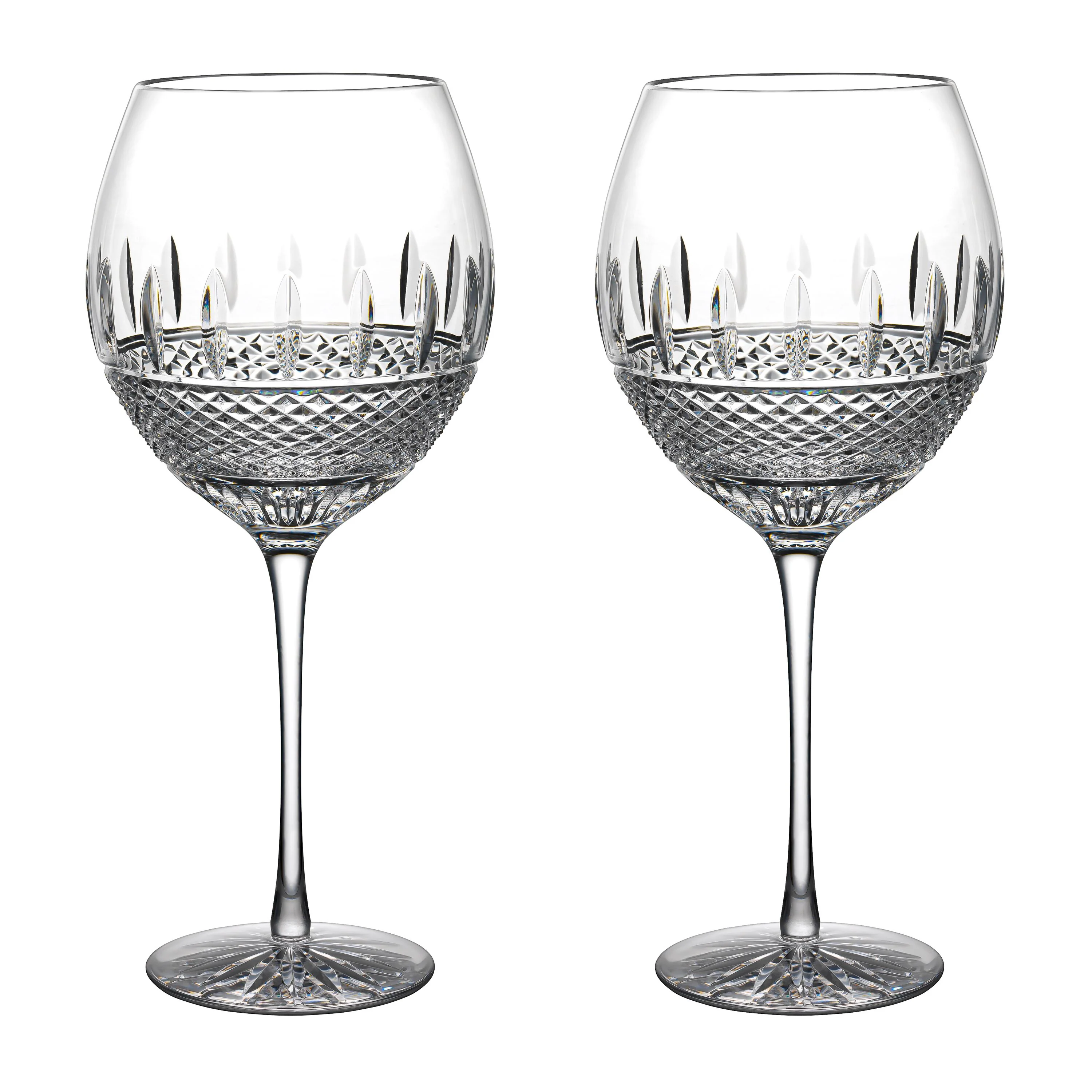 Irish Lace Red Wine Glass (Set of 2)