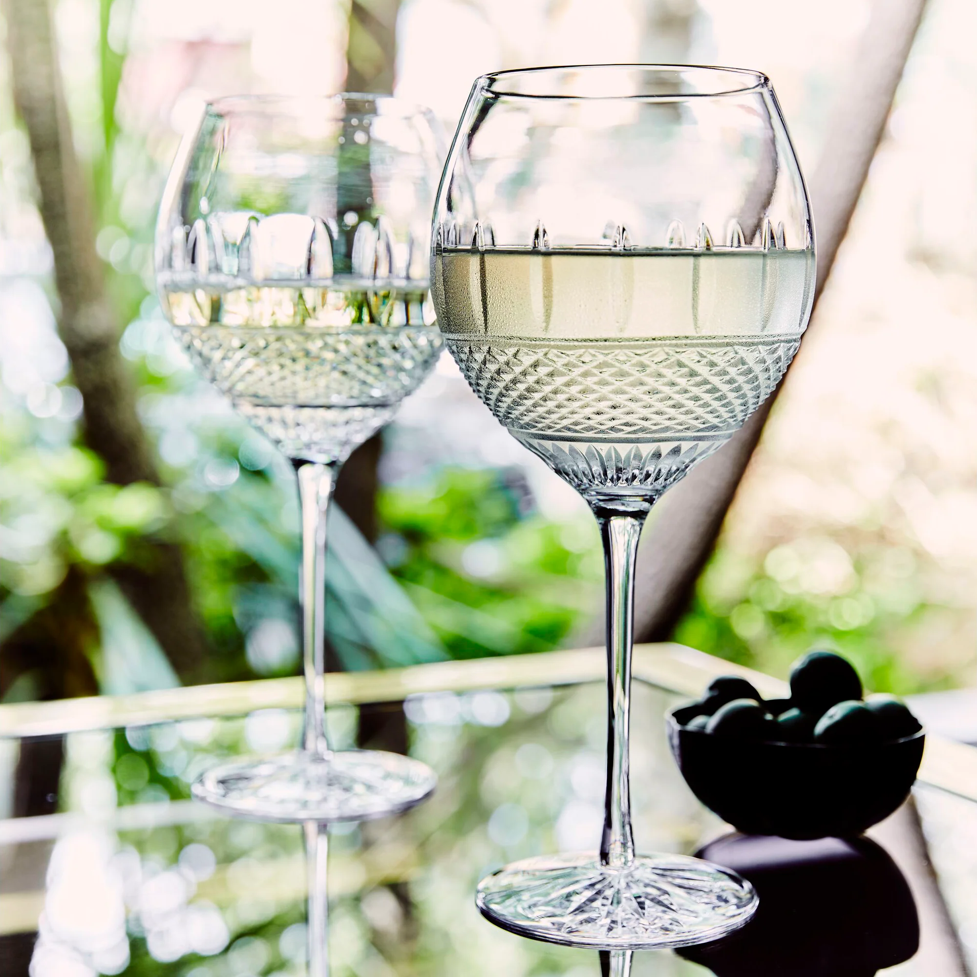 Irish Lace White Wine Glass (Set of 2) - Image 3