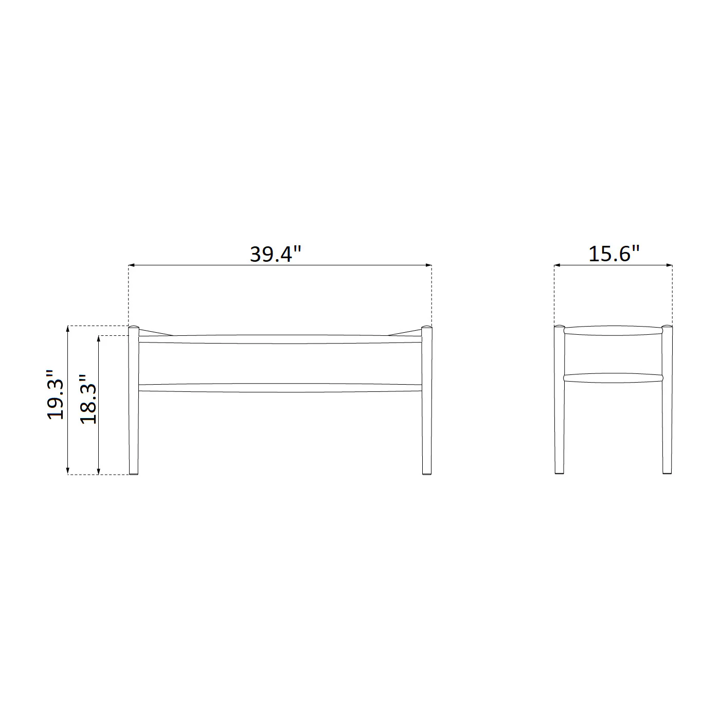 J163 Piano Bench - Image 11