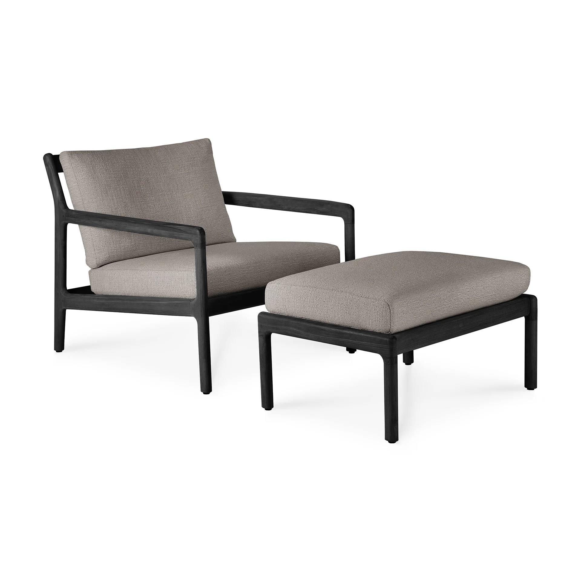 Jack Outdoor Lounge Chair and Ottoman - Image 25