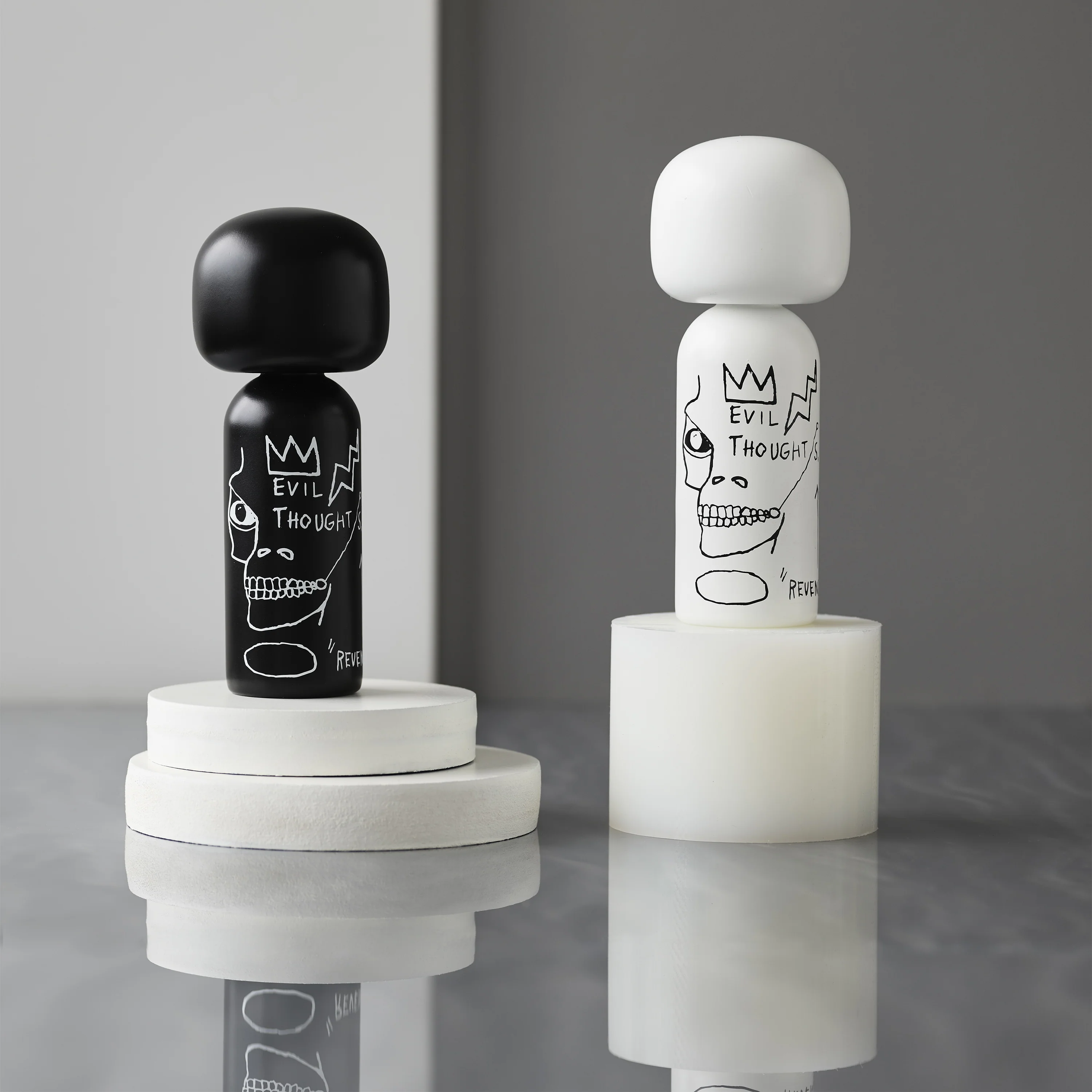 Jean-Michel Basquiat - Evil Thoughts Kokeshi Doll - Image 5