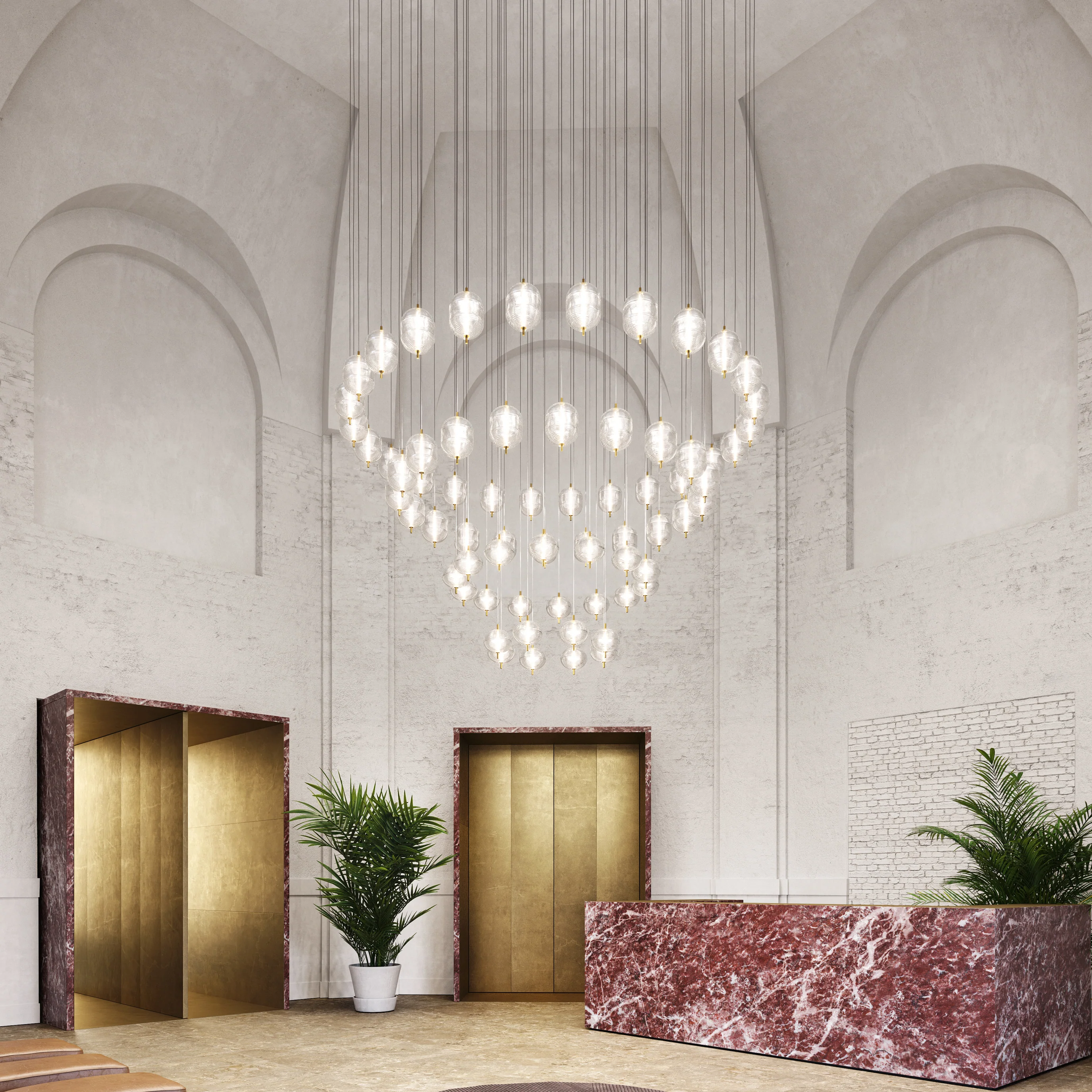 Jefferson Multi-Light Micro Chandelier - Image 2