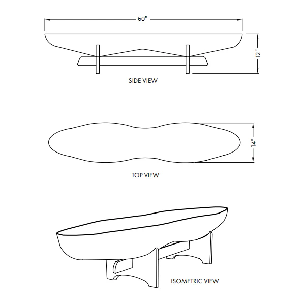 John Follis F-107/F-508 Peanut With Walnut Legs - Image 8