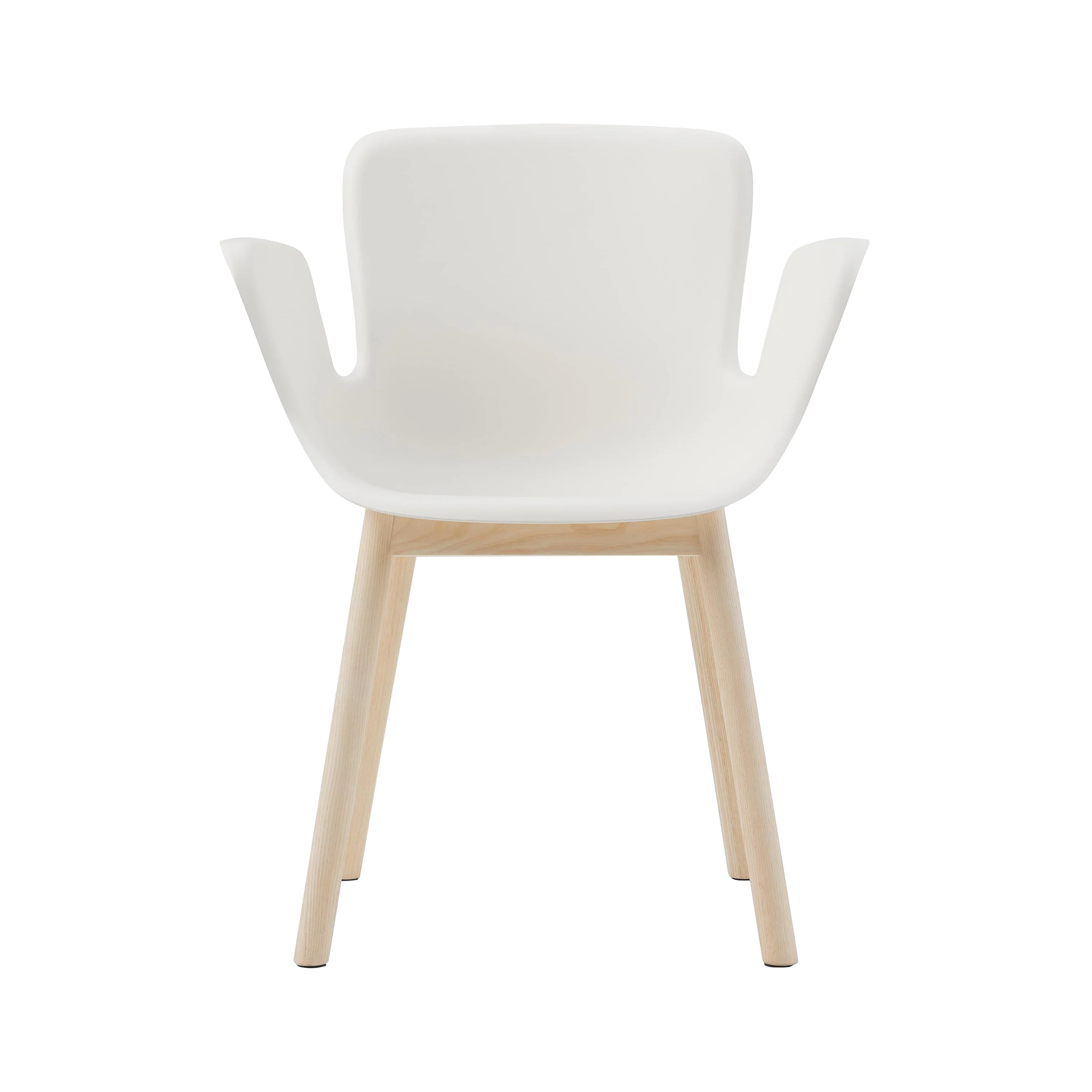Juli Plastic Chair with Wood Leg - Image 21