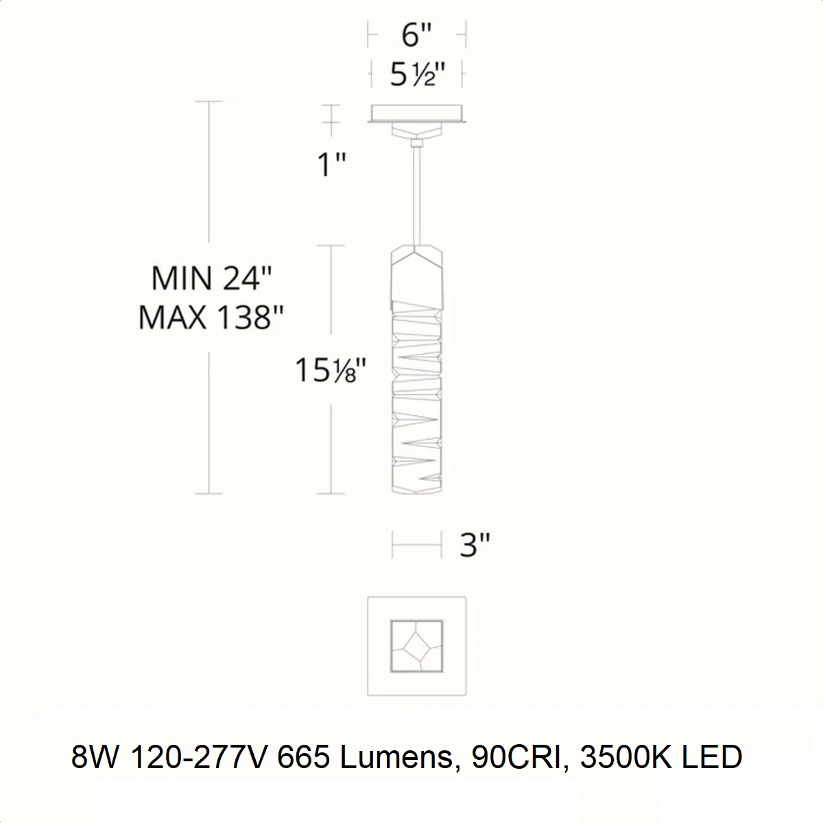 Juliet Mini LED Pendant Light - Image 8