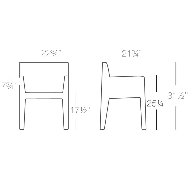 Jut Outdoor Armchair - Image 14