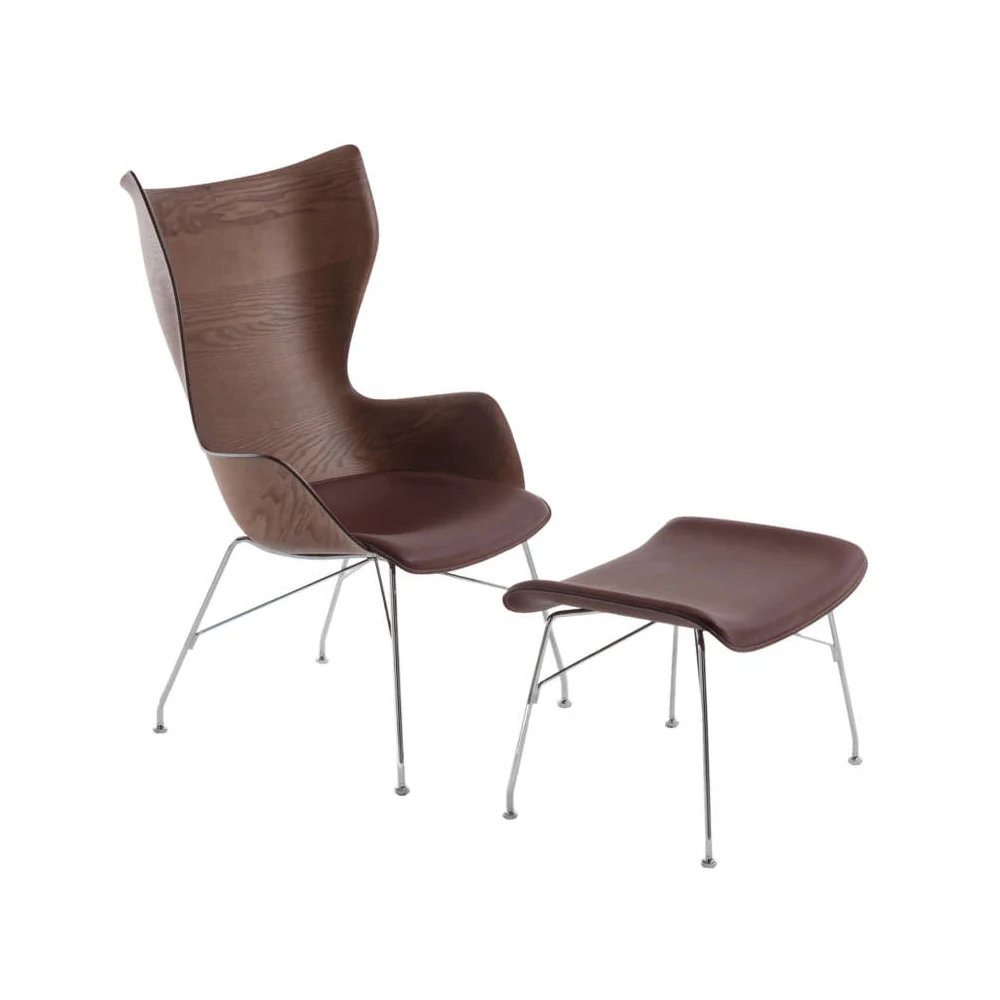 K/Wood Upholstered Chair - Image 5