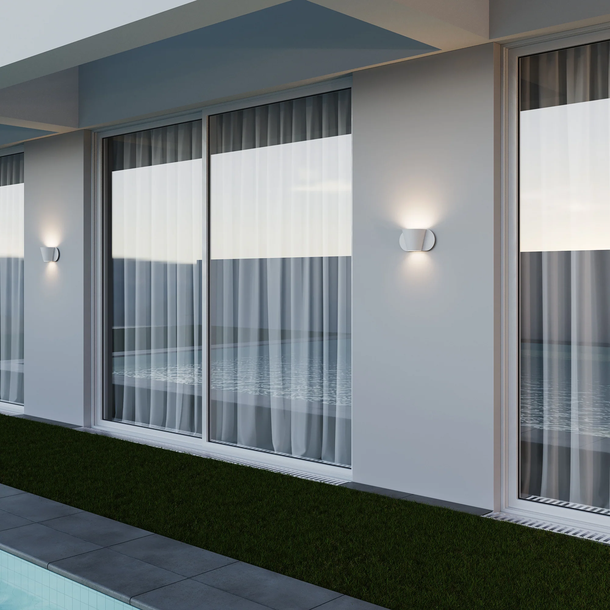Kaliko Outdoor LED Wall Sconce - Image 9