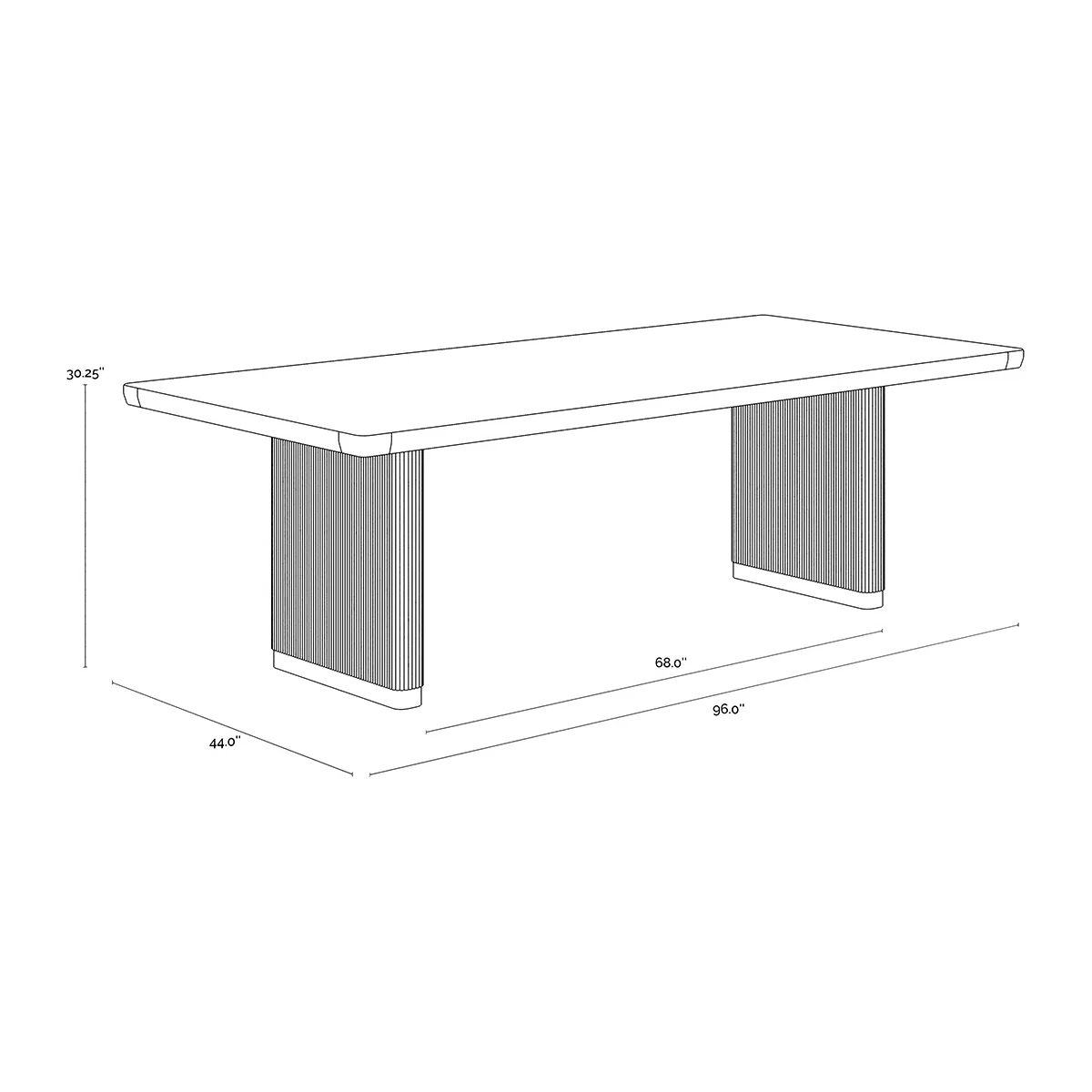Kalla Rectangular Dining Table - Image 12