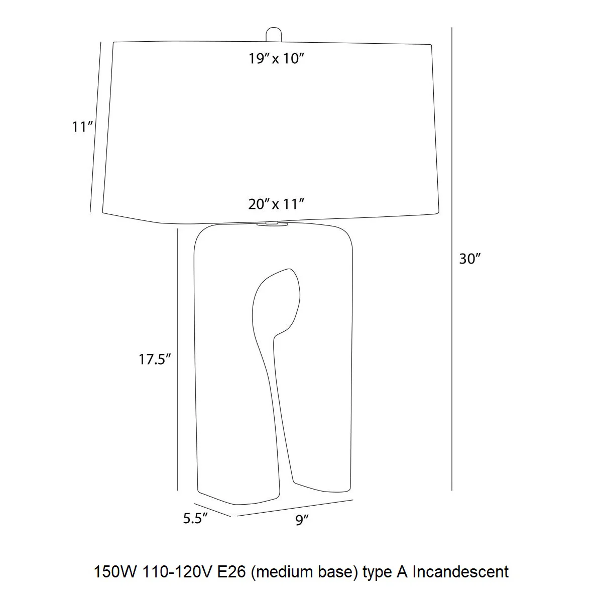 Kamora Table Lamp - Image 9