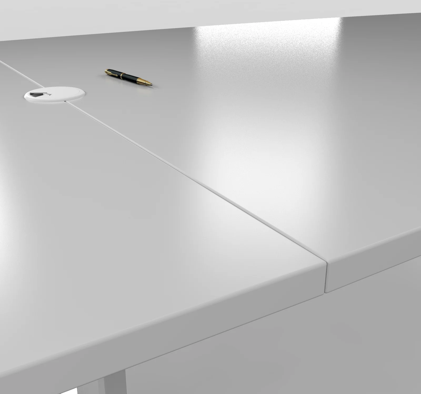 Kayak Boat Shaped 10 ft Conference Table - Image 20