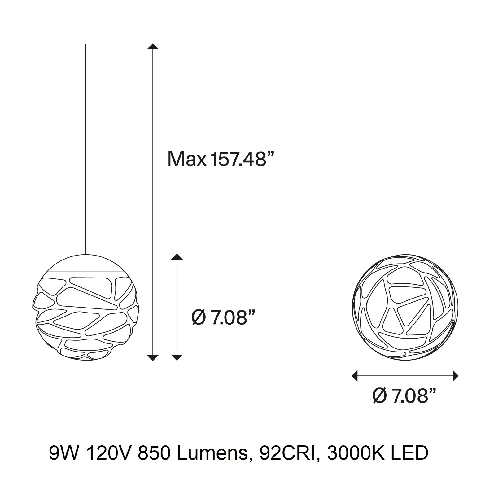 Kelly Cluster Sphere Multi-Light Pendant Light - Image 21