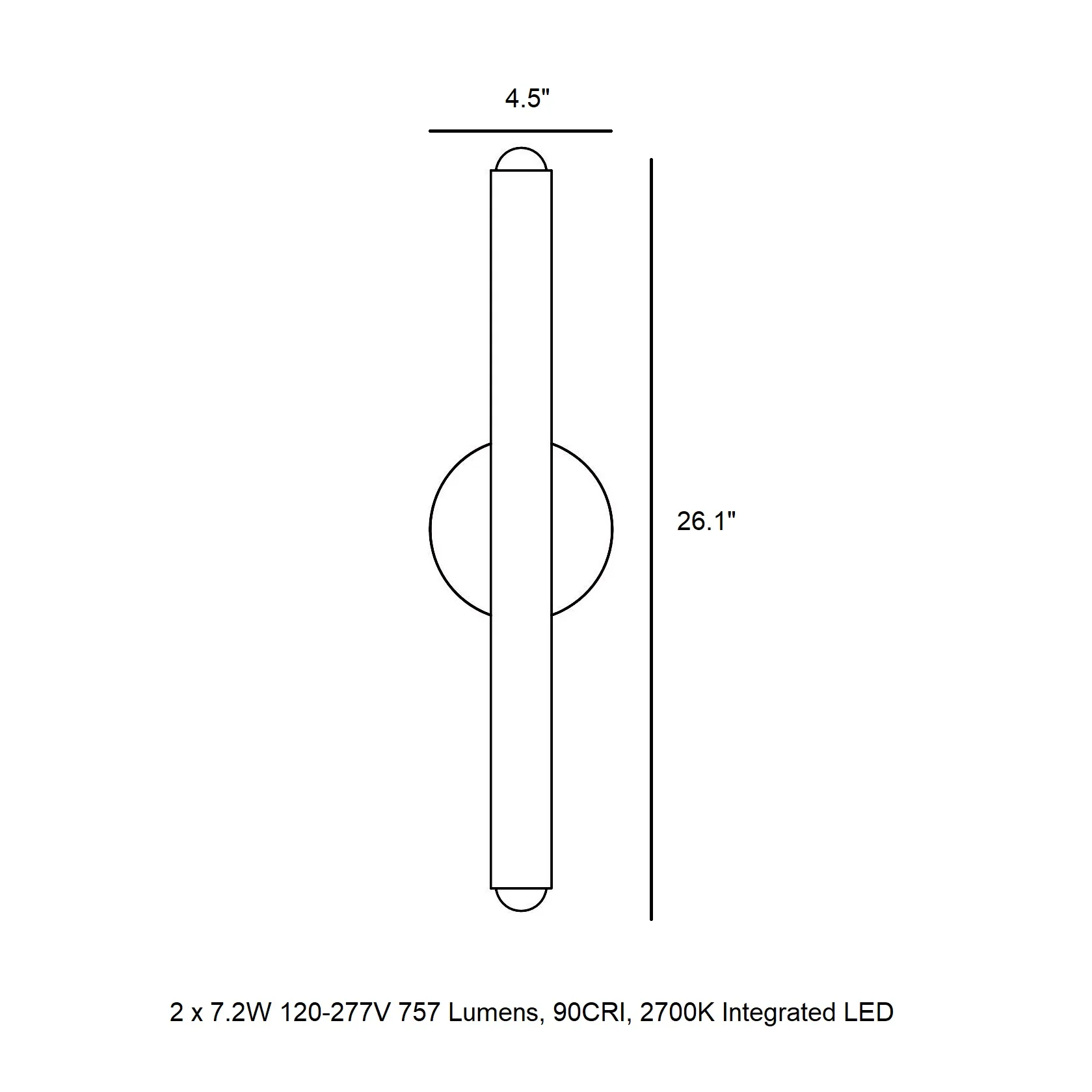 Kelly Wearstler Ebell LED Wall Sconce - Image 14