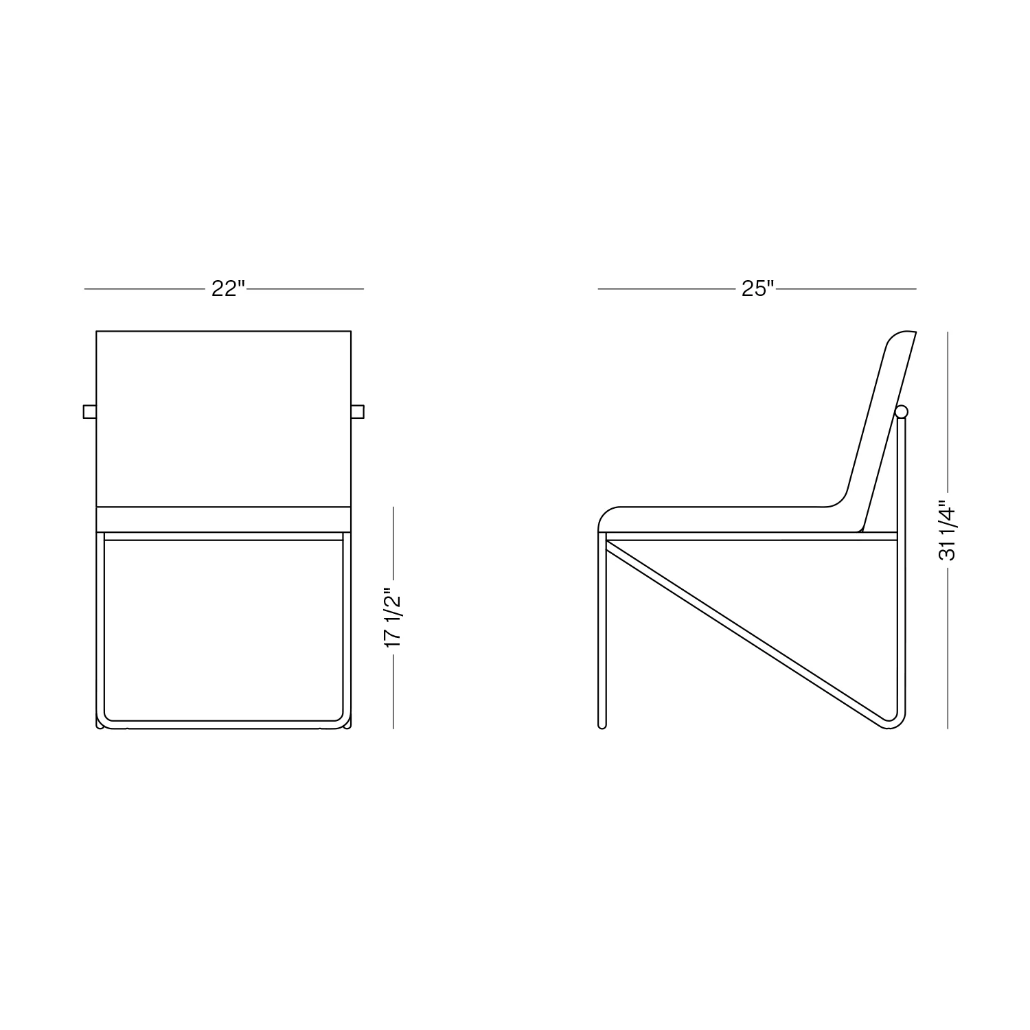 Kickstand Side Chair - Image 4