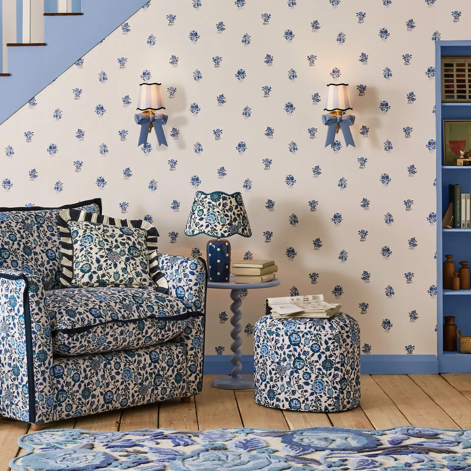 Cath Kidston Kingdom Posey Blue - Image 5