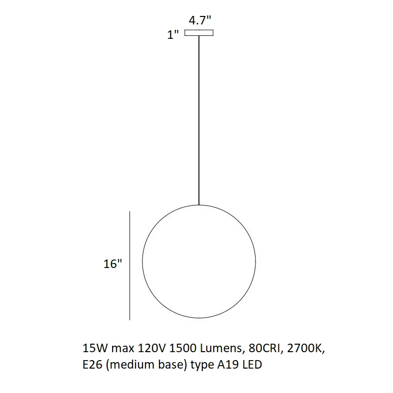 Knitted Falling LED Pendant Light - Image 18