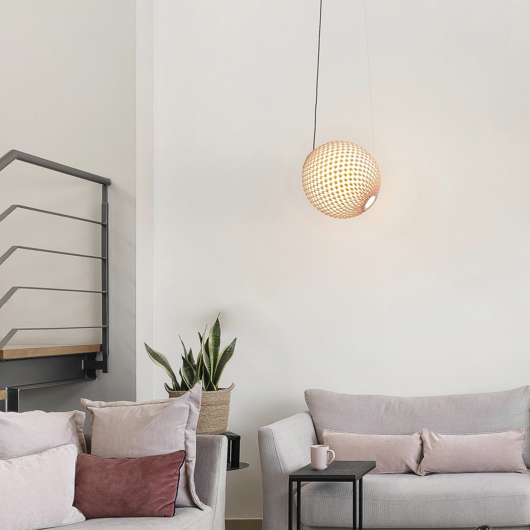 Knitted Tilt LED Pendant Light - Image 10