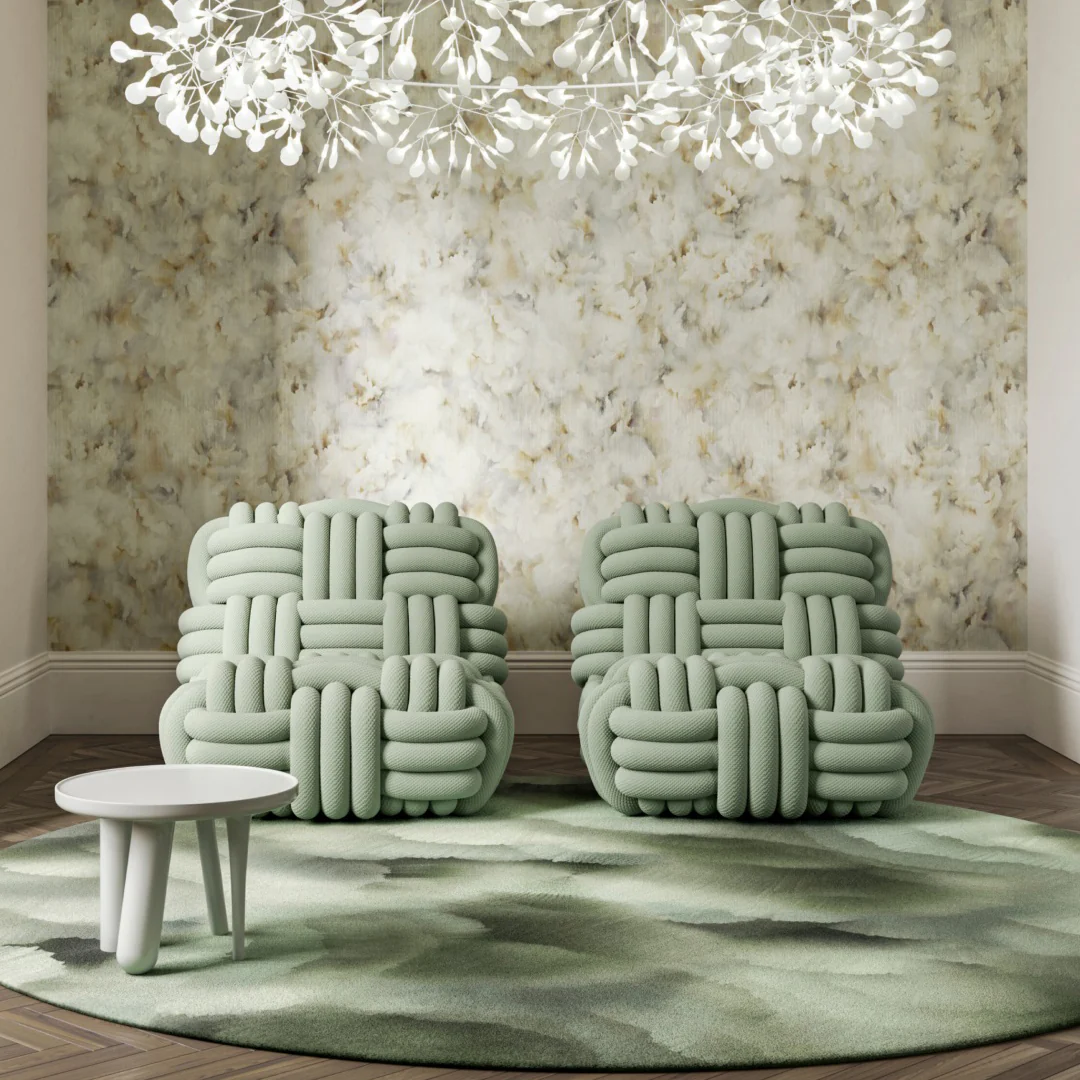 Knitty Lounge Chair - Image 9