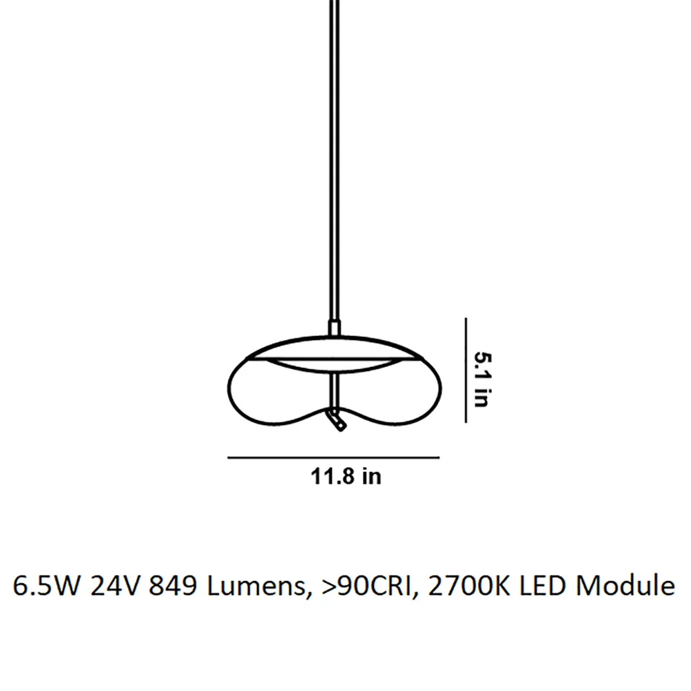 Knot Disco LED Pendant Light - Image 6