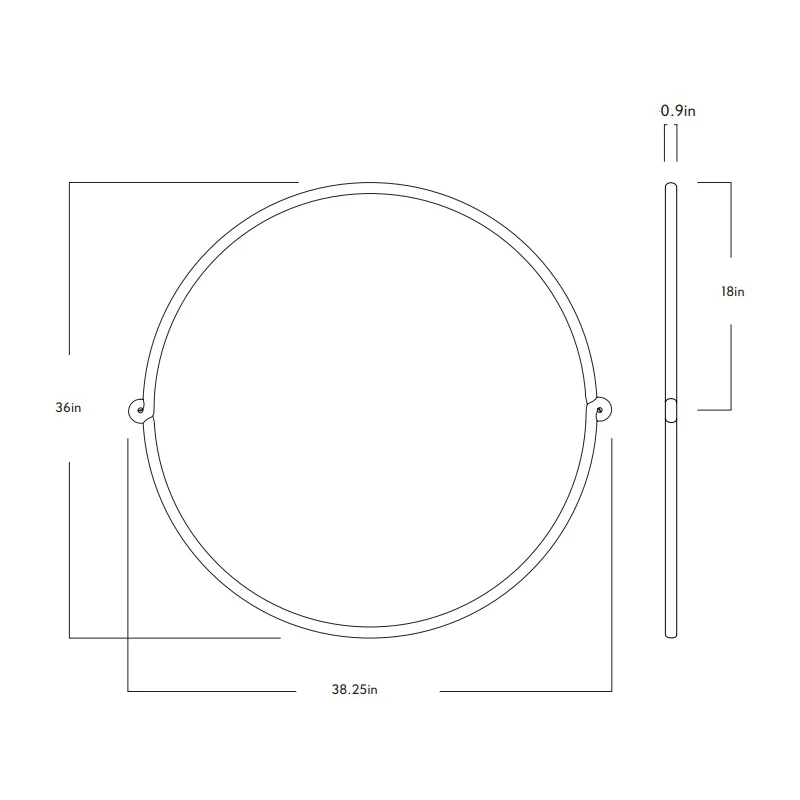 Knot Round Mirror - Image 16