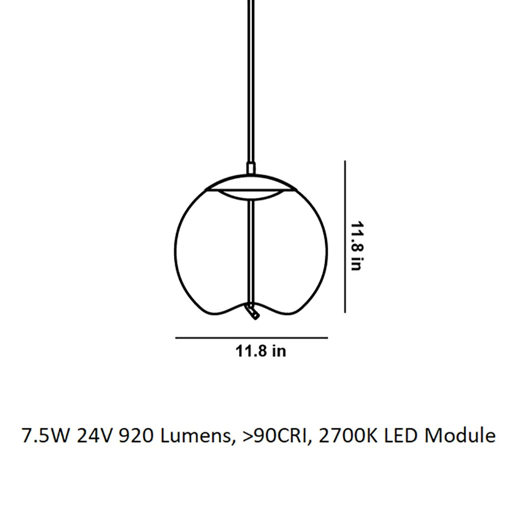 Knot Sfera LED Pendant Light - Image 9
