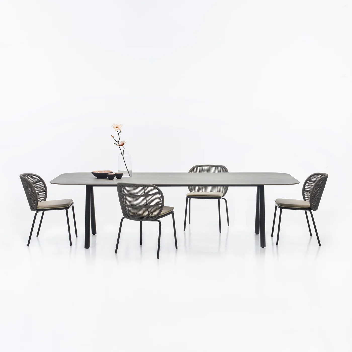 Kodo Outdoor Rectangular Dining Table - Image 7