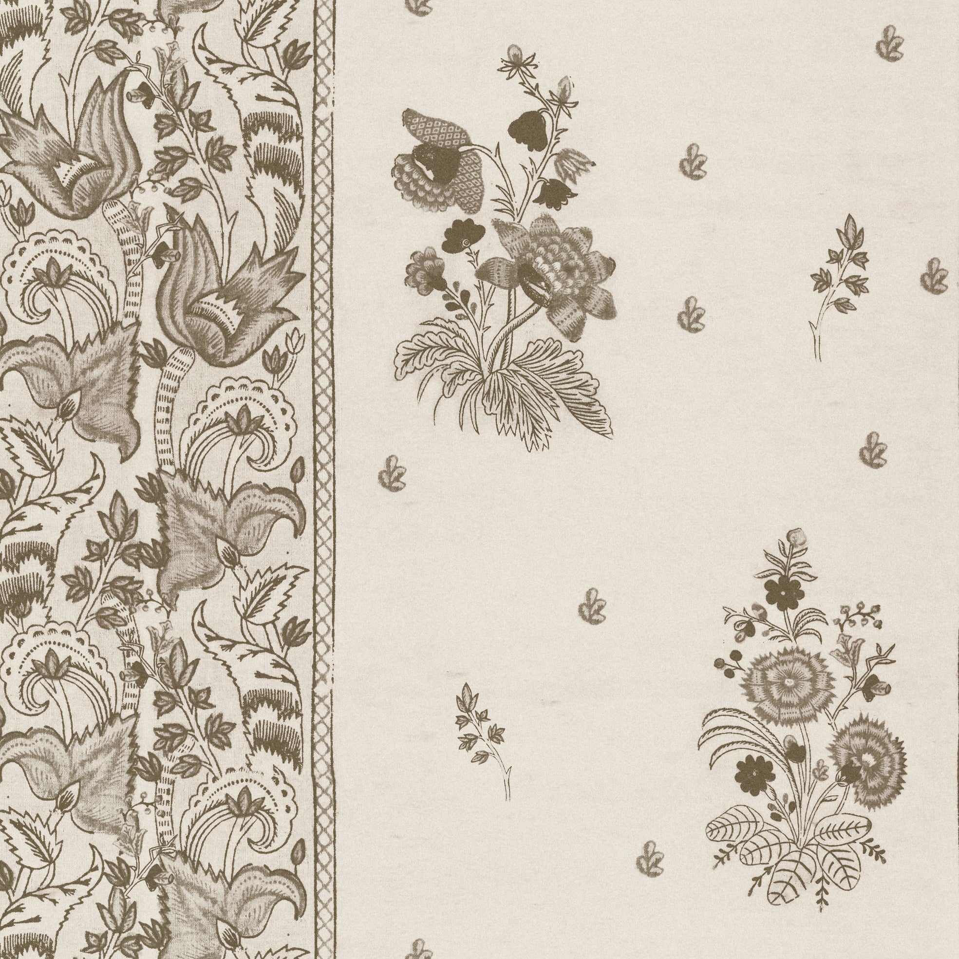 Korond Floral Wallpaper Sample Swatch - Image 4