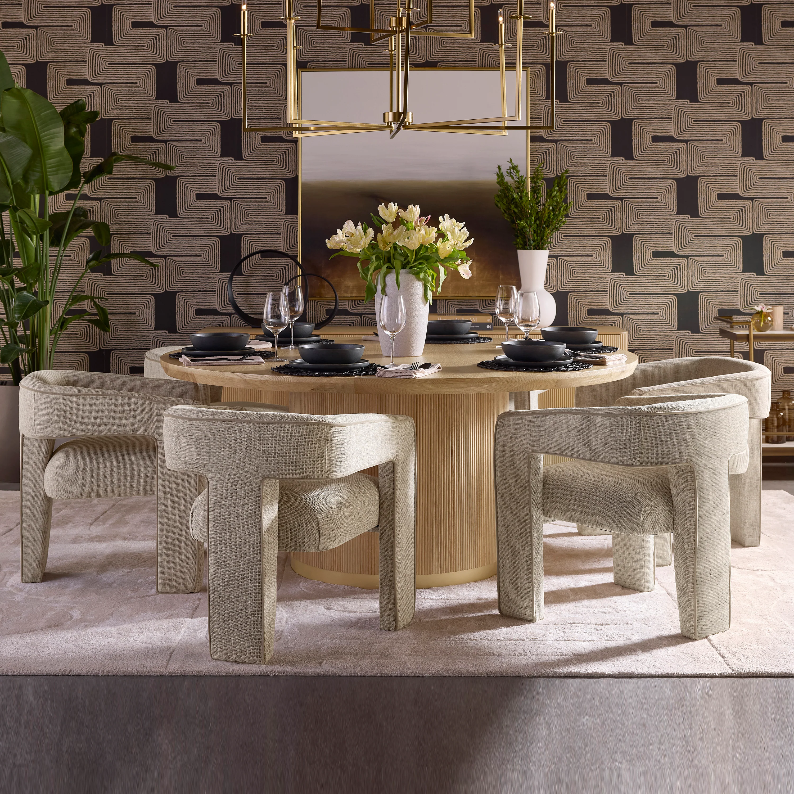 Krasner Dining Armchair - Image 2