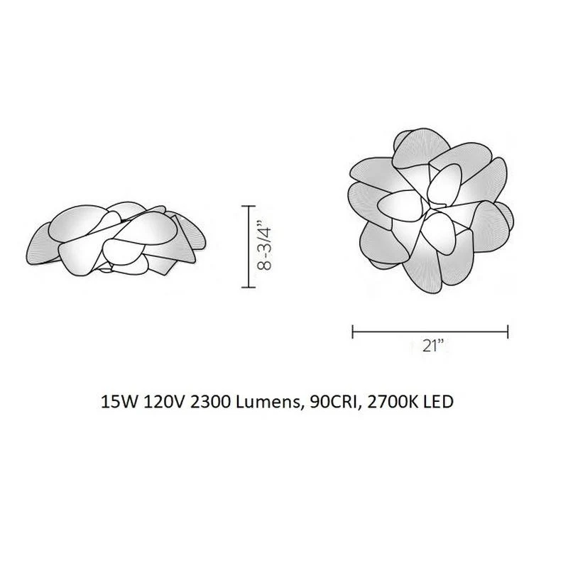 La Belle Etoile Wall / Ceiling Light - Image 10