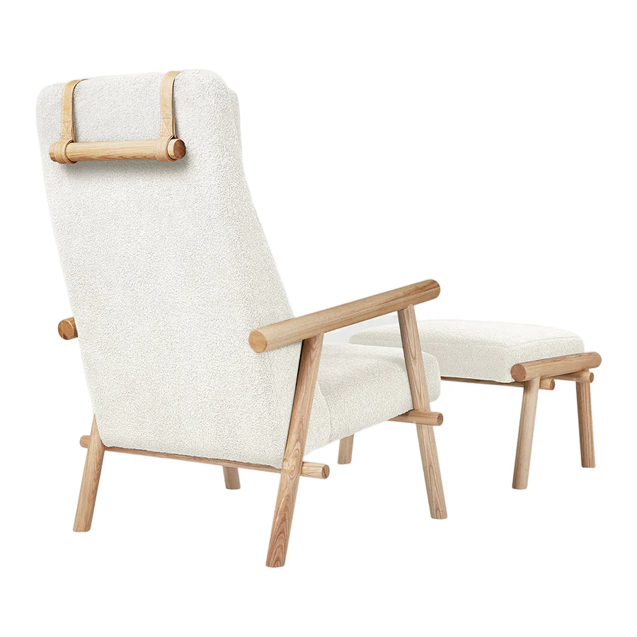 Labrador Lounge Chair and Ottoman - Image 6