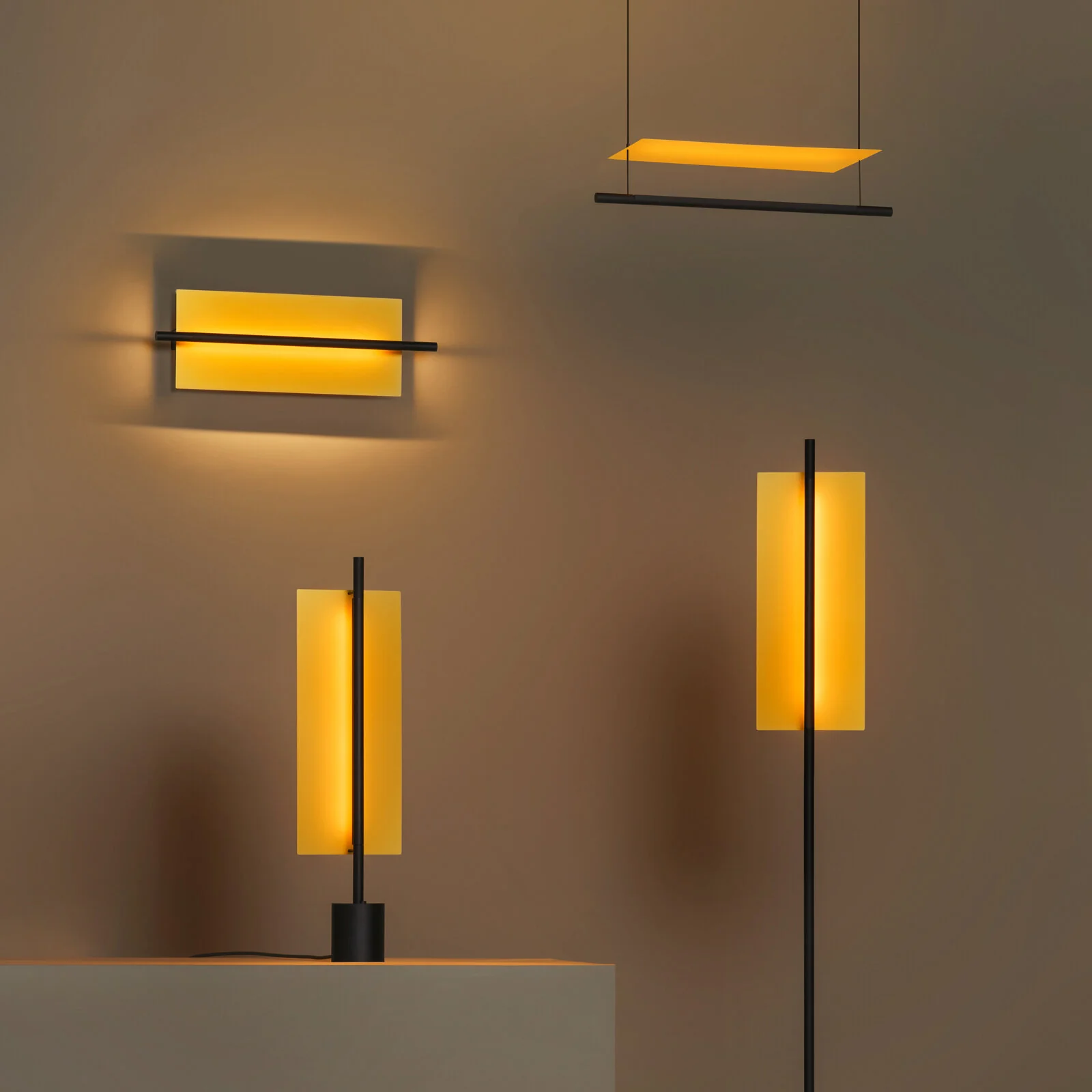 Lamina 45 Dorada LED Wall Sconce - Image 2