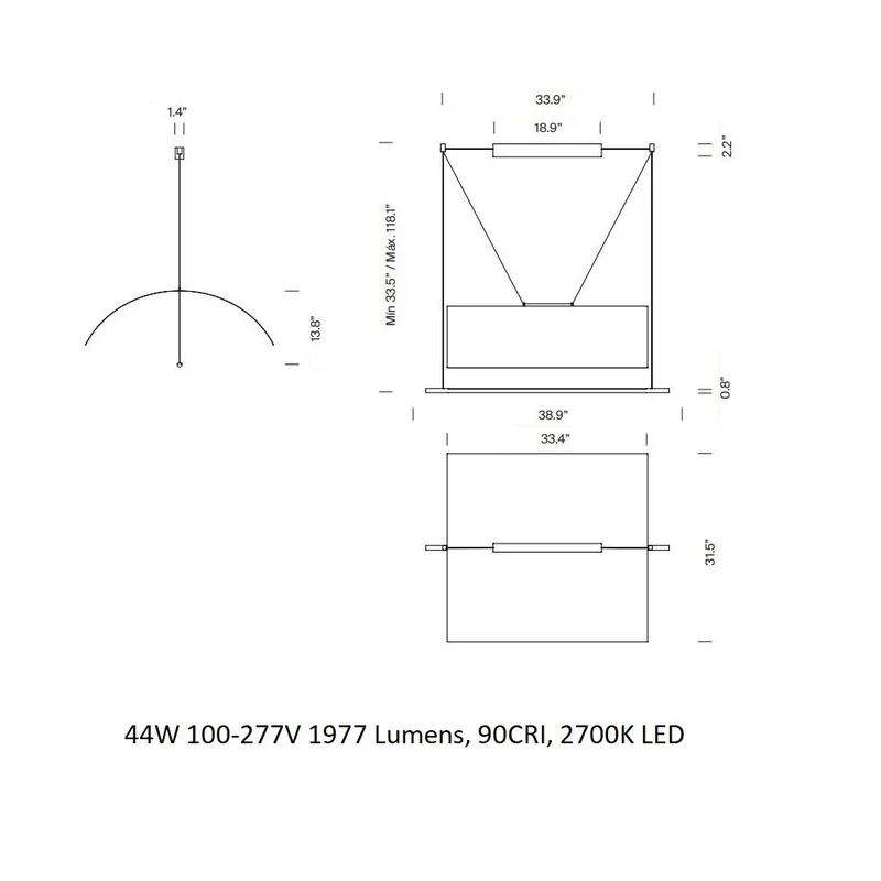 Lamina Mayor Pendant Light - Image 3