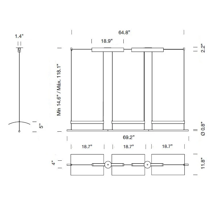 Lamina System Pendant Light - Image 20