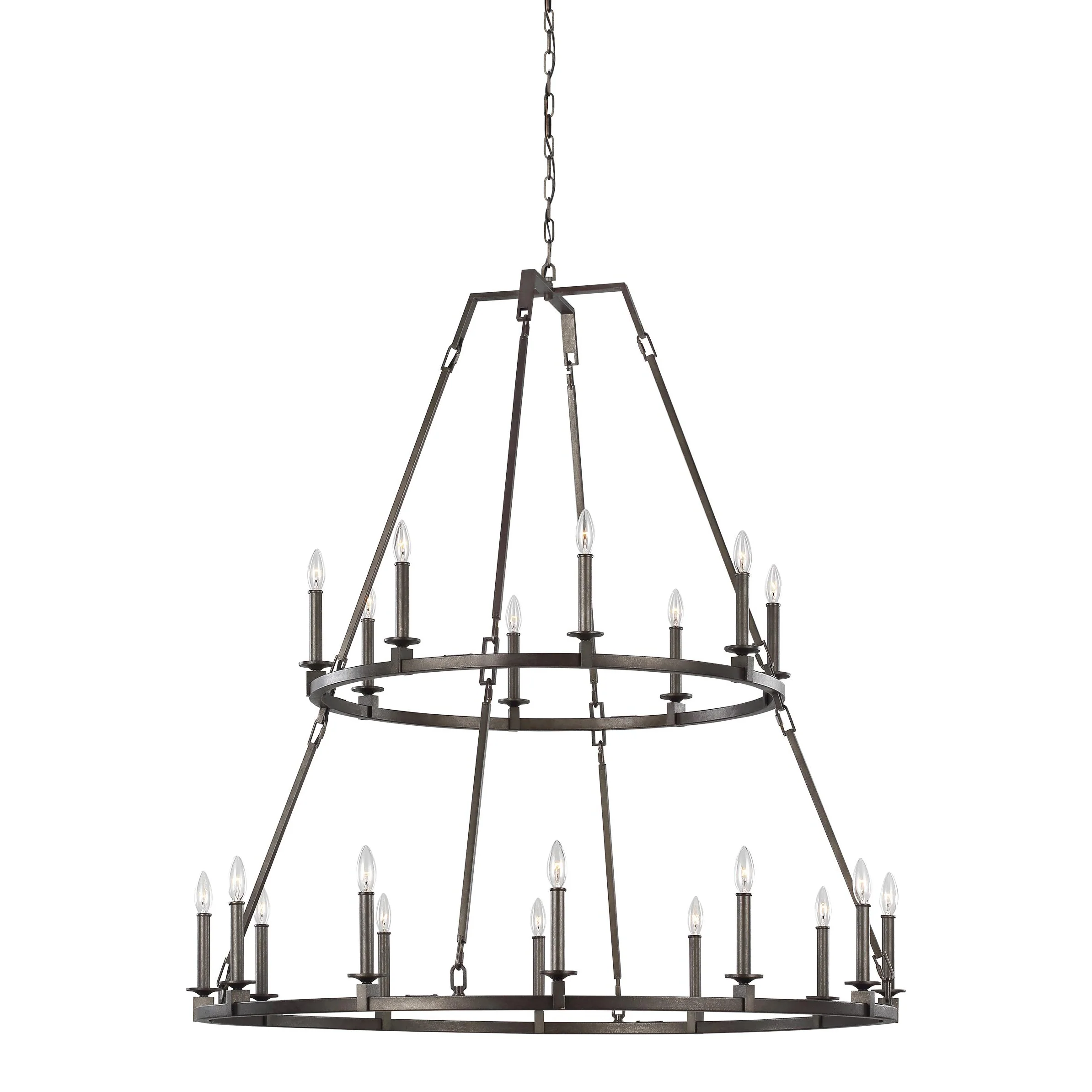 Sean Lavin Landen Two-Tier Chandelier