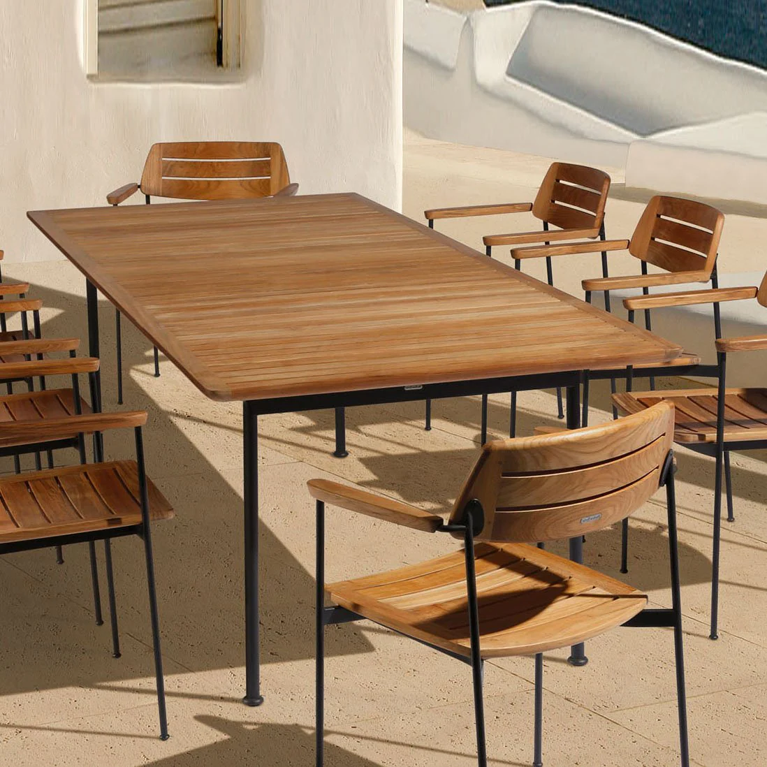 Layout Outdoor Dining Table - Image 8