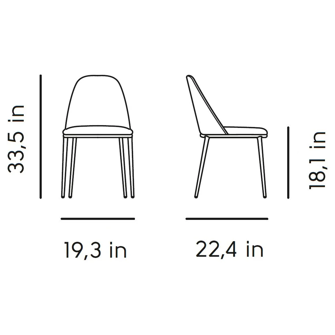 Lea Deluxe S M TS Dining Chair - Image 11