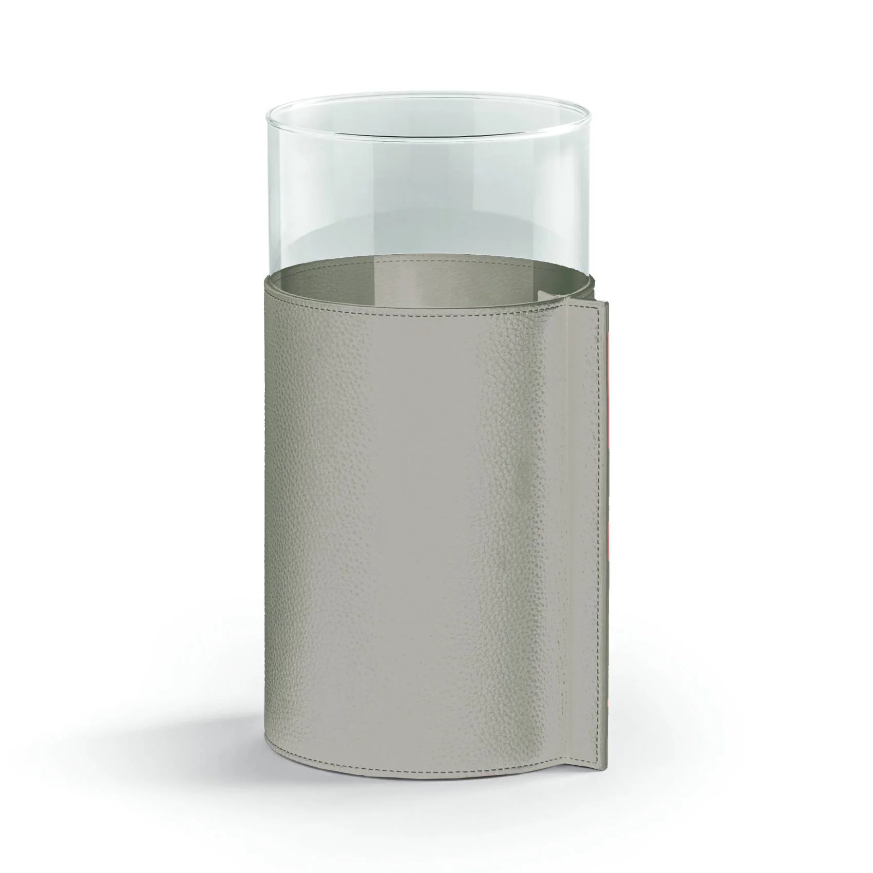 Leather Pot Glass Vase - Image 11