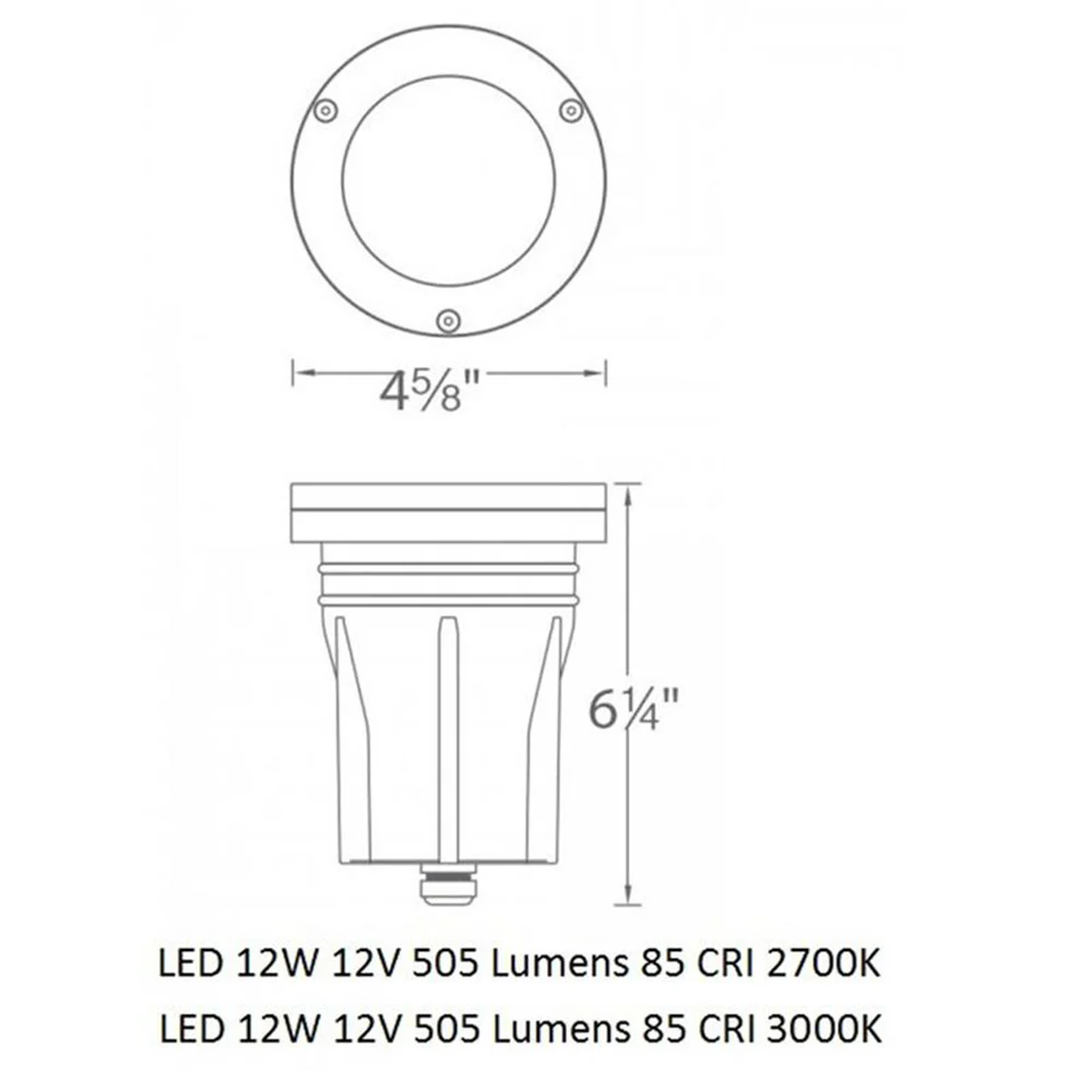 12V Outdoor Inground Well Light - Image 5