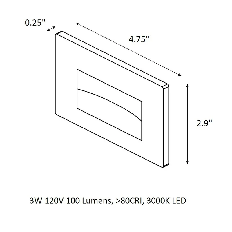 LED Indoor / Outdoor Step Light 5D - Image 5