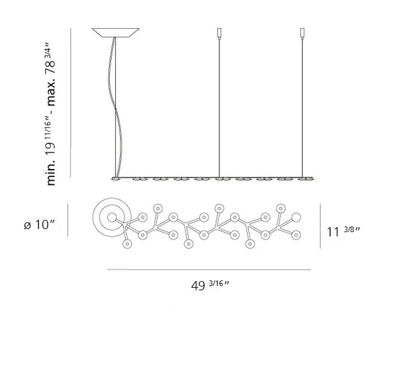 LED Net Line Suspension Light - Image 11