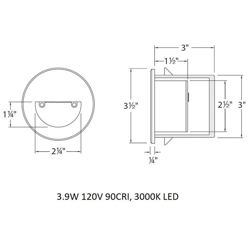LEDme Outdoor Round Step and Wall Light - Image 16