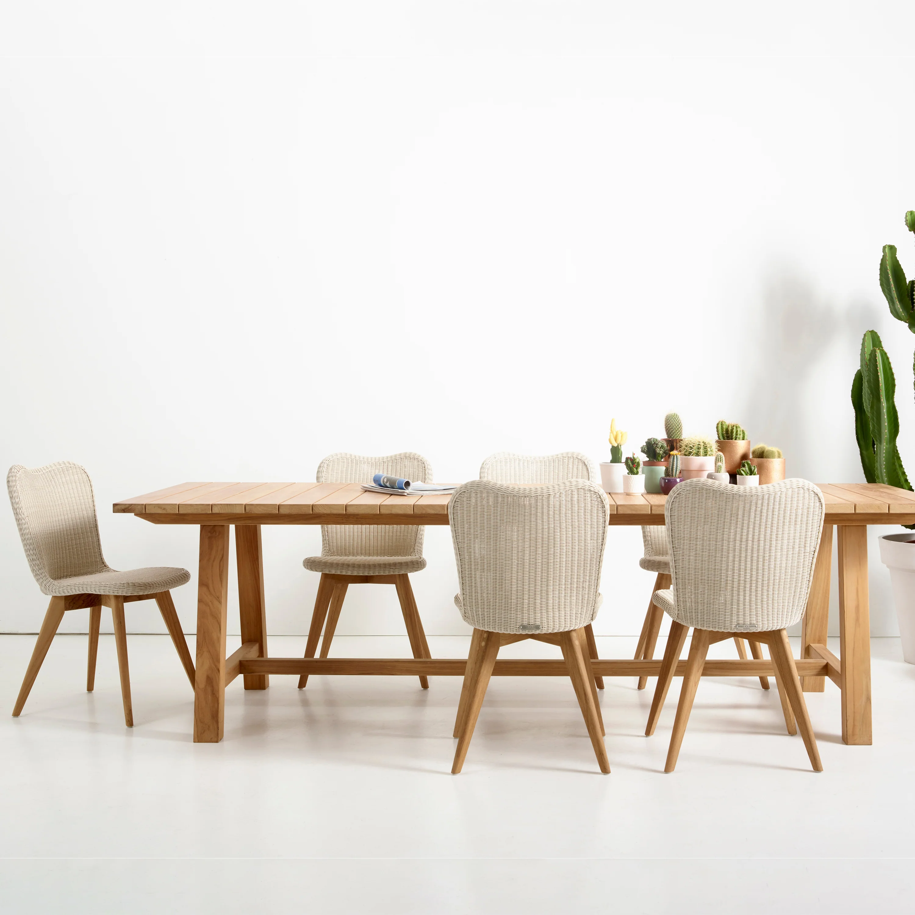 Lena Outdoor Dining Chair - Image 2