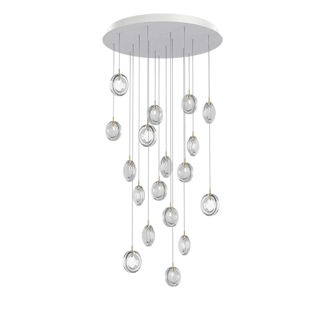 Lens Round LED Chandelier - Image 24