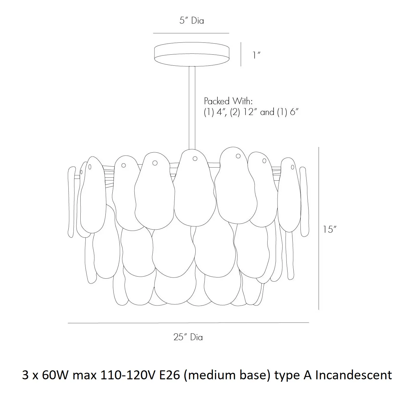 Leon Chandelier - Image 4