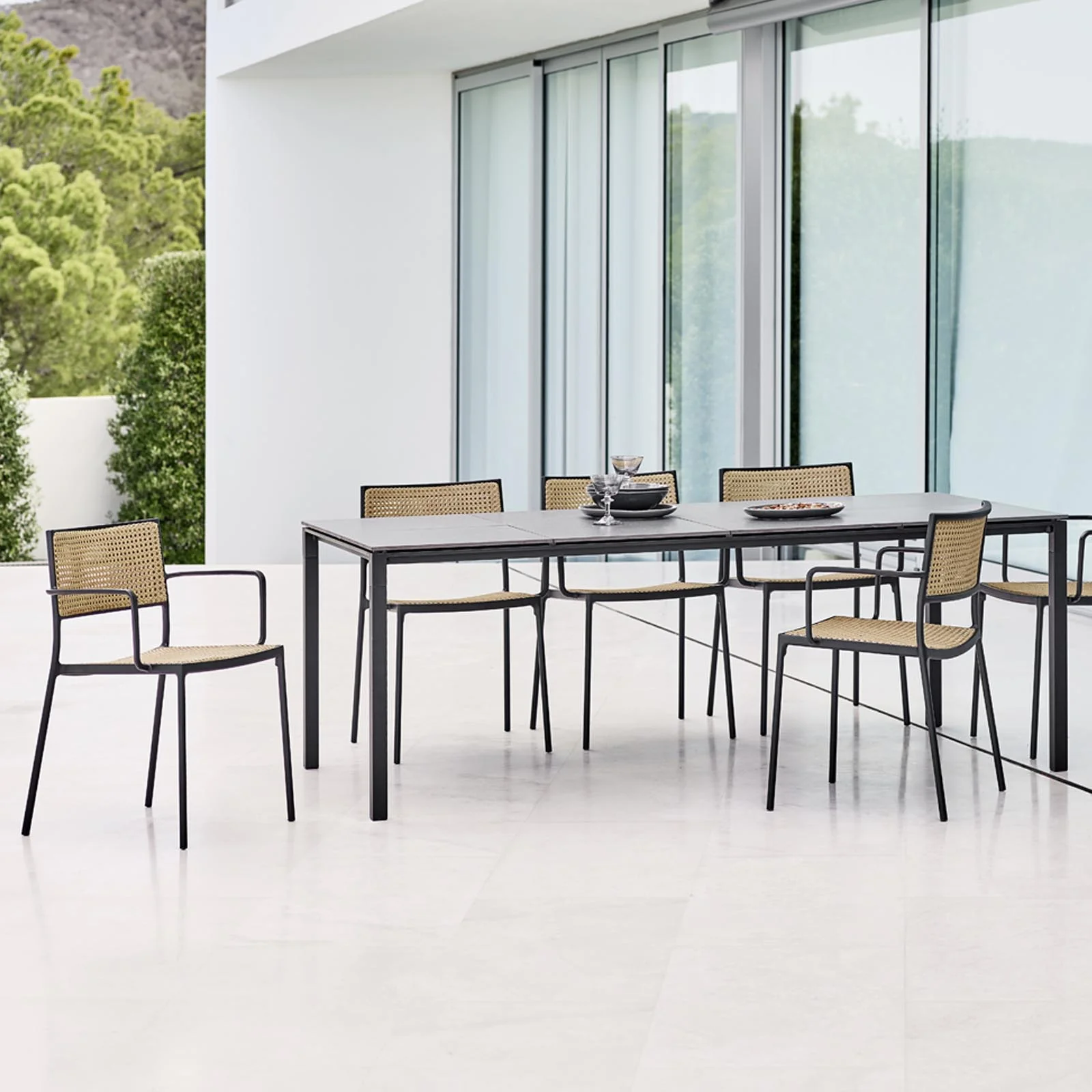 Less Outdoor Stackable Armchair - Image 6