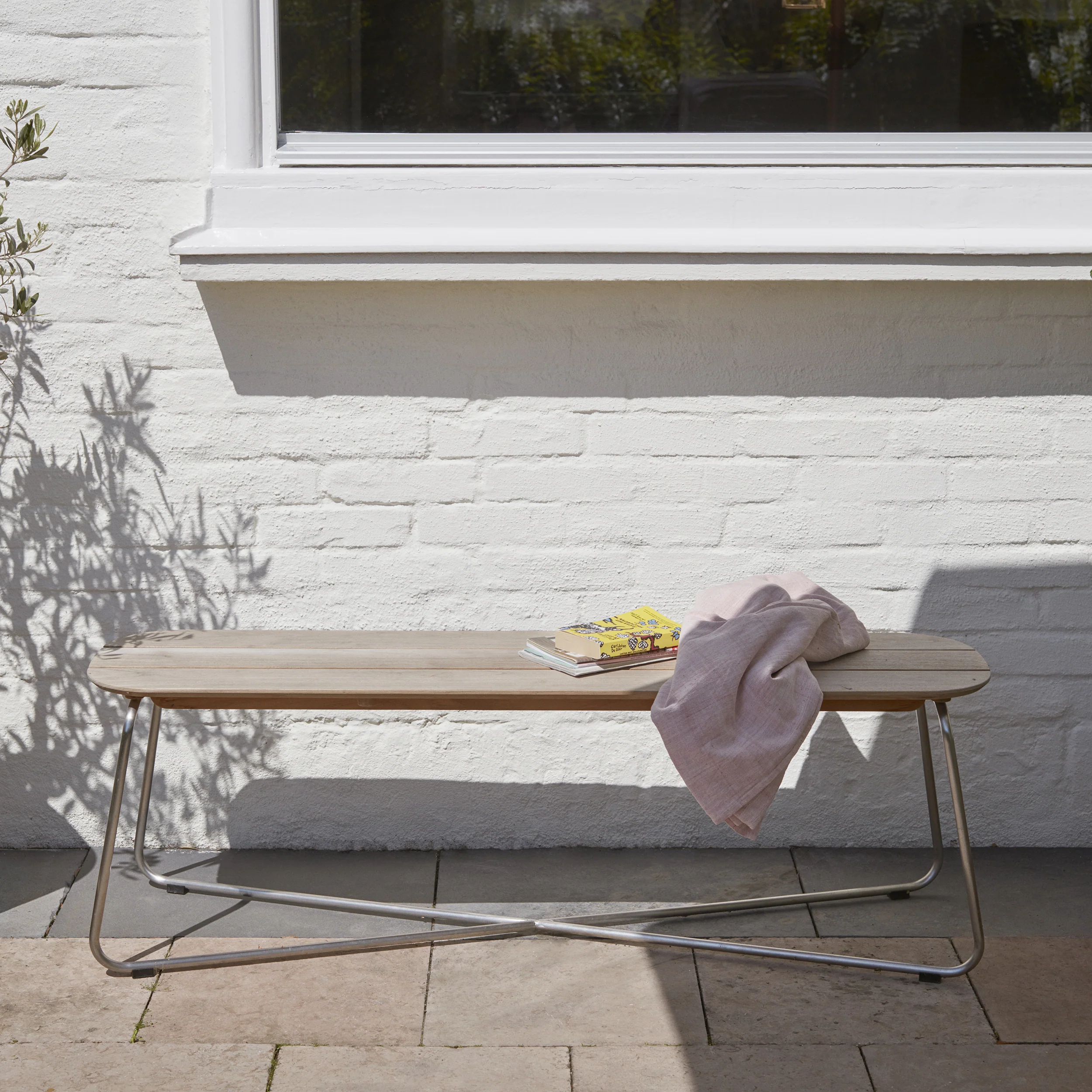 Lilium Outdoor Bench - Image 2