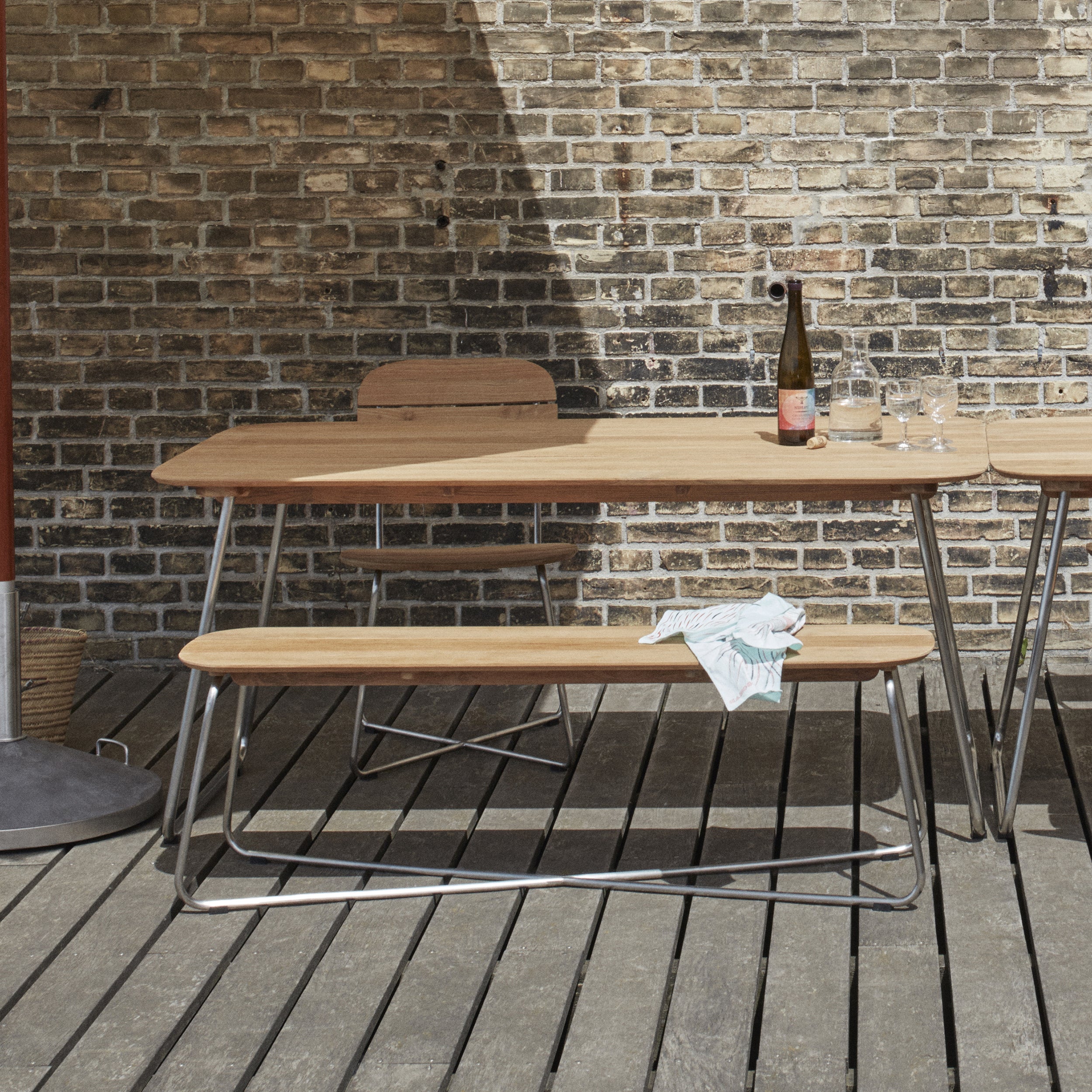 Lilium Outdoor Bench - Image 9